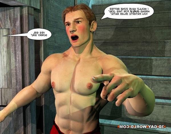 16P Seaside sex adventures of cabin boy 3D gay comics and male anime