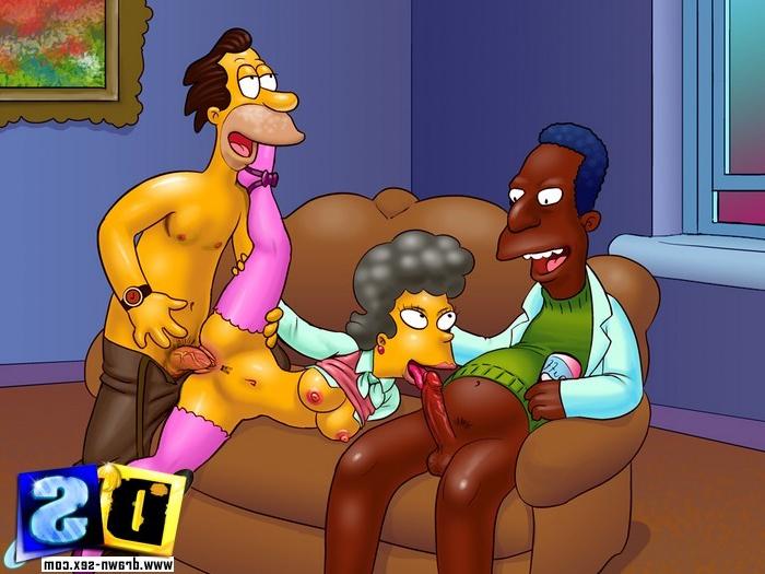 9P Anal adventures of Wilma Flintstone. Blond toon MILF gets romped