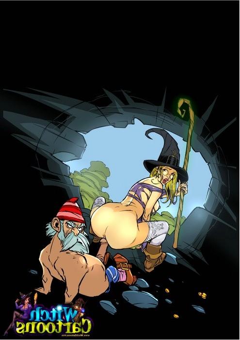 9P Witch does the all-holey. Blond witch and her fuckmates