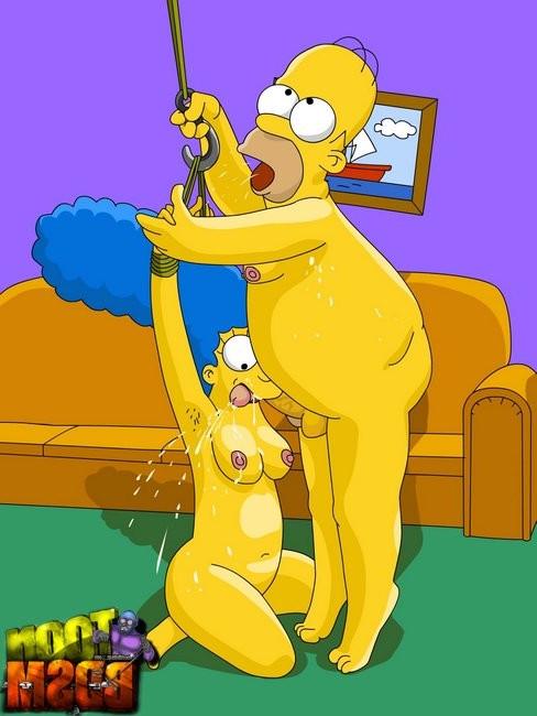 10P simpsons and futurama bondage secrets