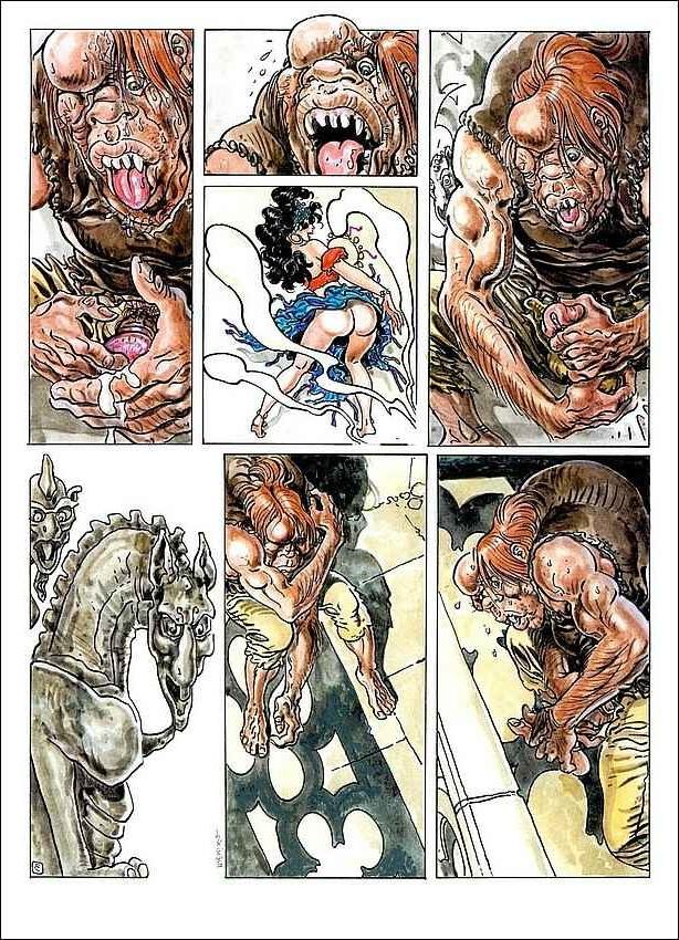 12P Porn comics with hot chick being fucked hard