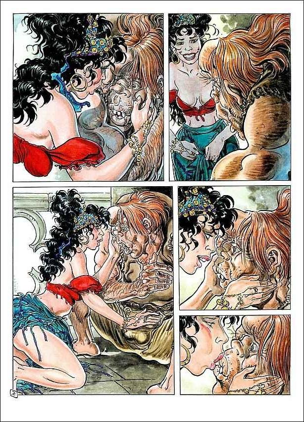 12P Porn comics with hot chick being fucked hard
