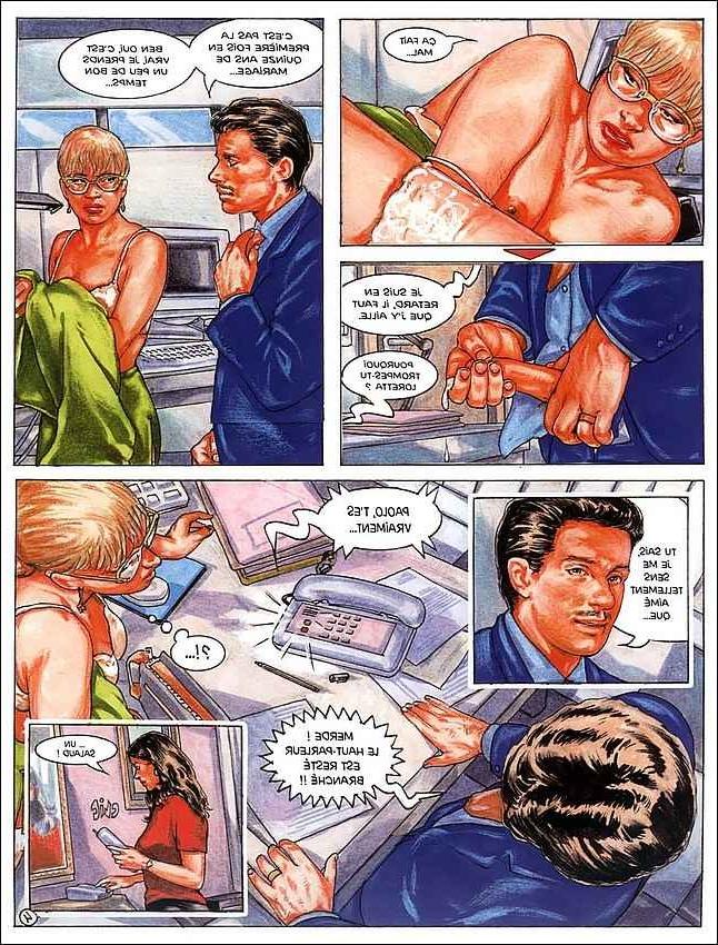 12P Porn comics with hot chick being fucked hard