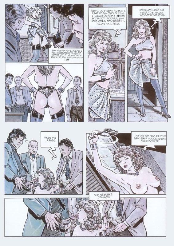 12P This cartoon whore is put into a dungeon with a few guys with huge dickslease he