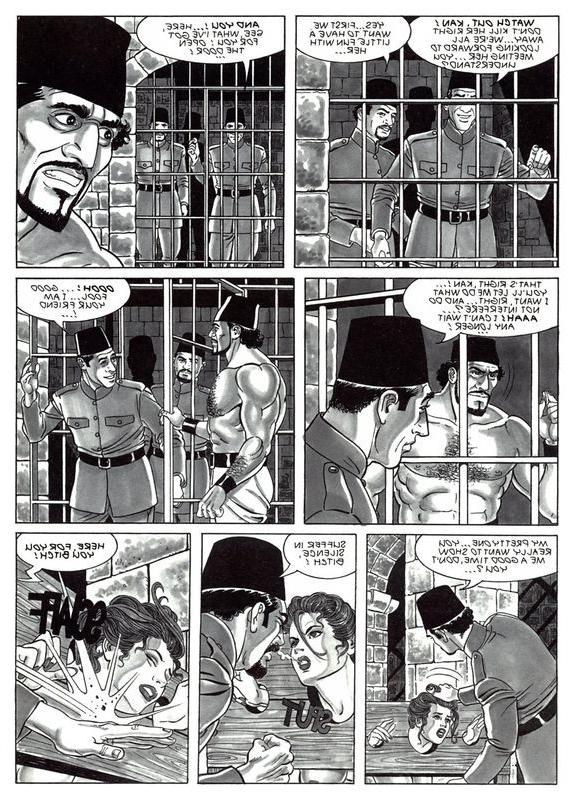 12P This horny XXX comic star is put into prison and spanked hard