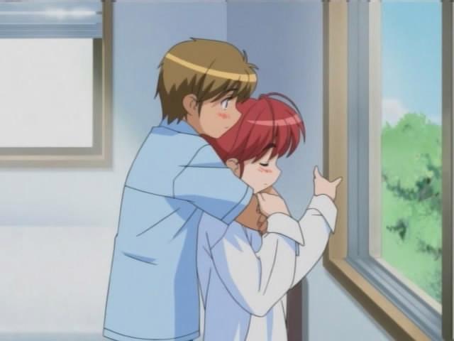 12P Anime coeds chocolate hole drilled in horny doggy pose