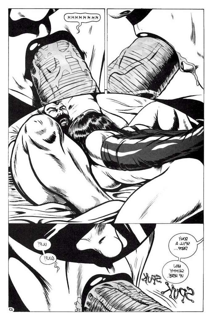 15P evil bondage master brutal sexual pain comics