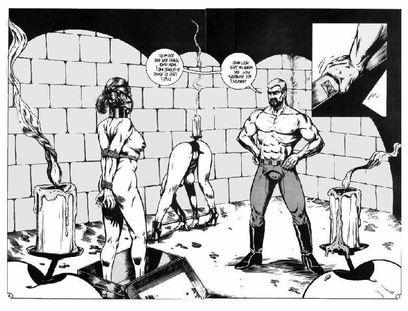 15P evil bondage master brutal sexual pain comics