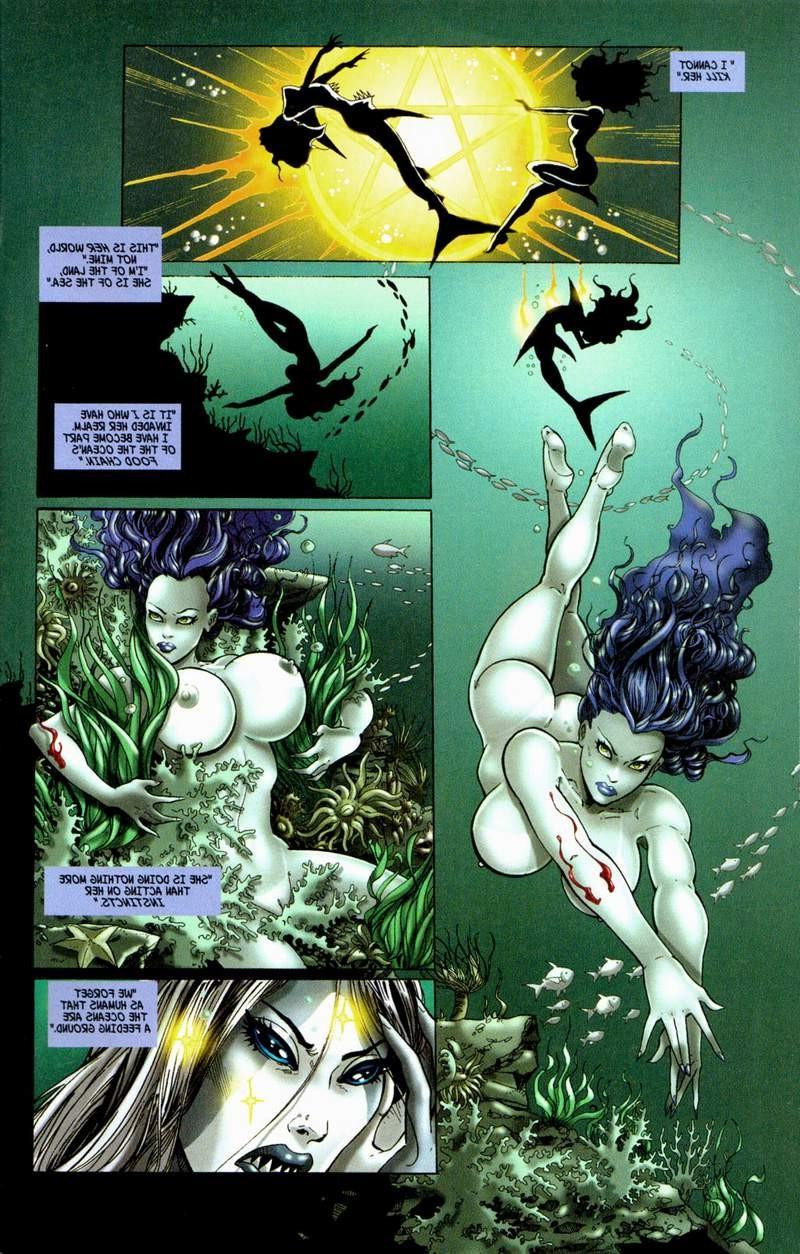 9P Anime comics of Hawaiian holiday and ghouls gone wild