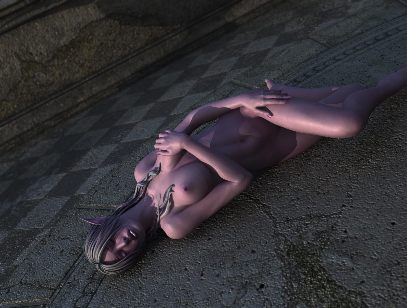 16P Sexy 3D hentai elf girl getting humped and jizzed