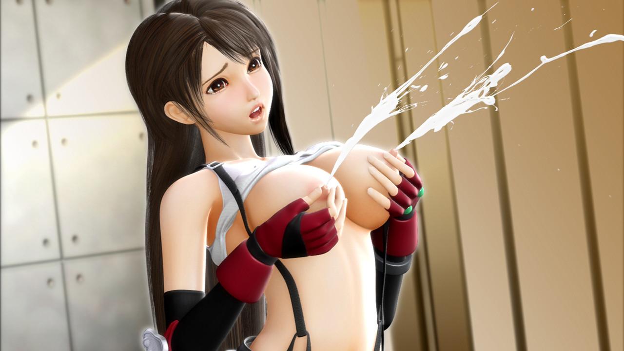 16P Busty 3D hentai babe getting gangbanged and double plugged