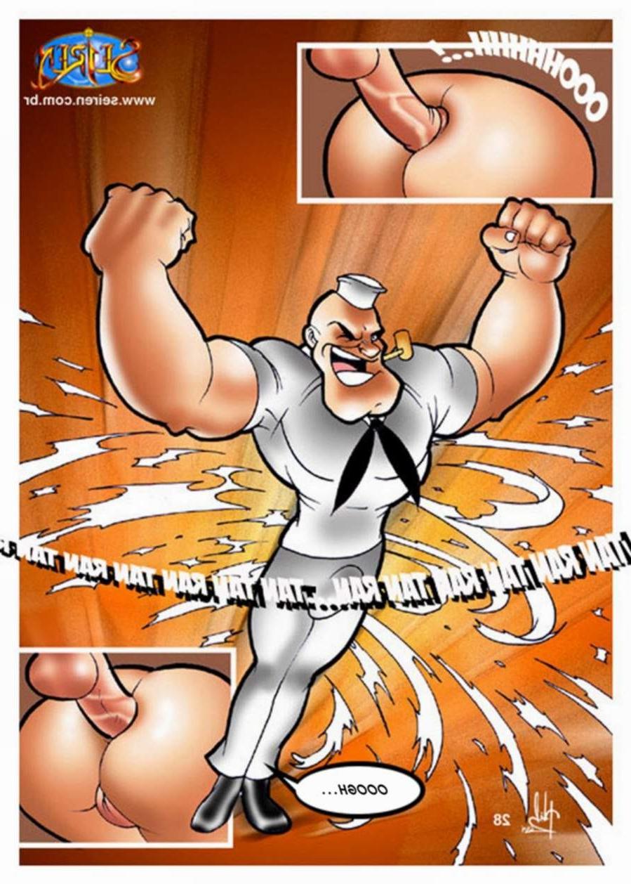 12P Anime comics of Popeye and  fucking ballet instructor