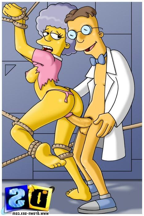 9P Dirty show from The Simpsons. Lois Griffin's sex hunger. 