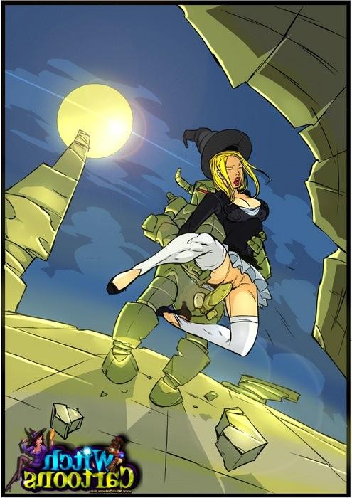 9P Witch does the all-holey. Blond witch and her fuckmates. 