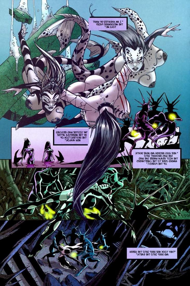 9P Anime comics of hero and happiest memories of aliens