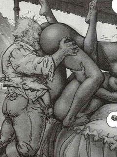 12P Porn comics paradise for sex-frenzied babes