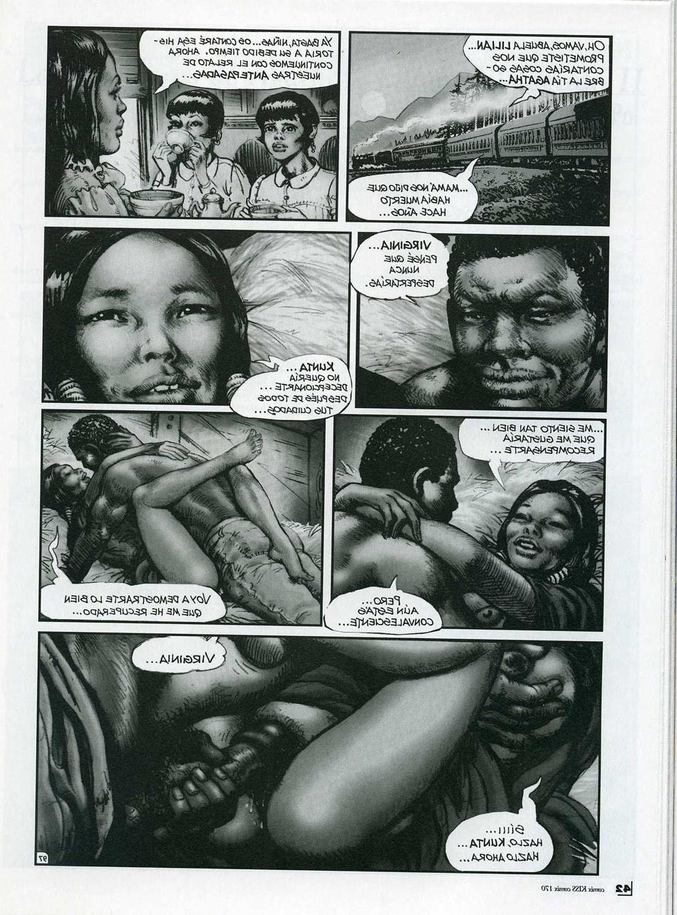 12P Exotic women satisfy their hunger in porn comics