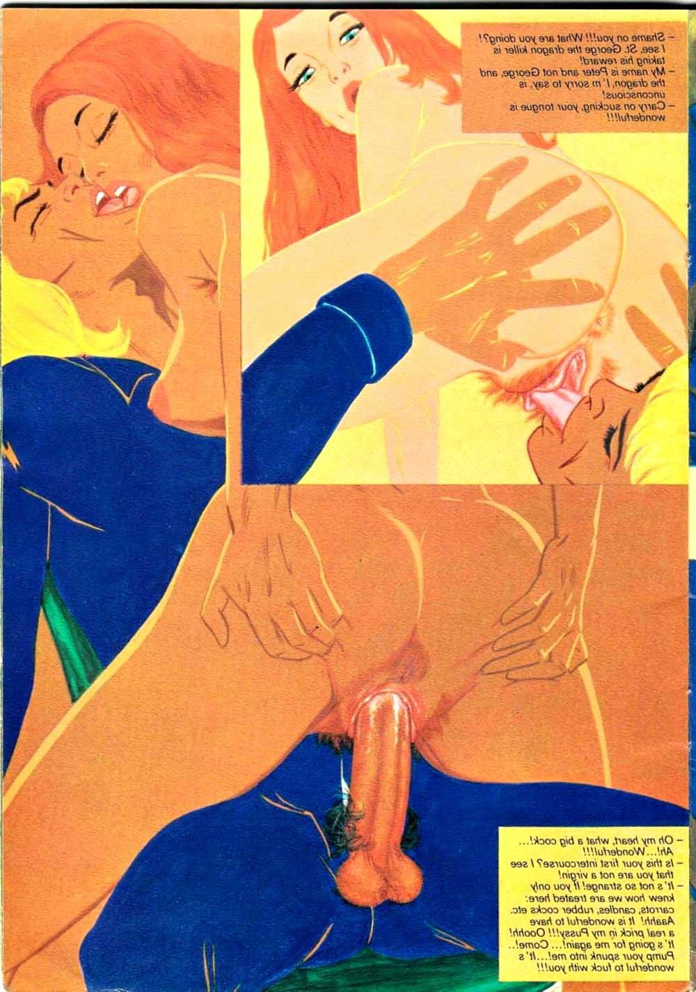 12P Porno comic dick deeply in hot pussy