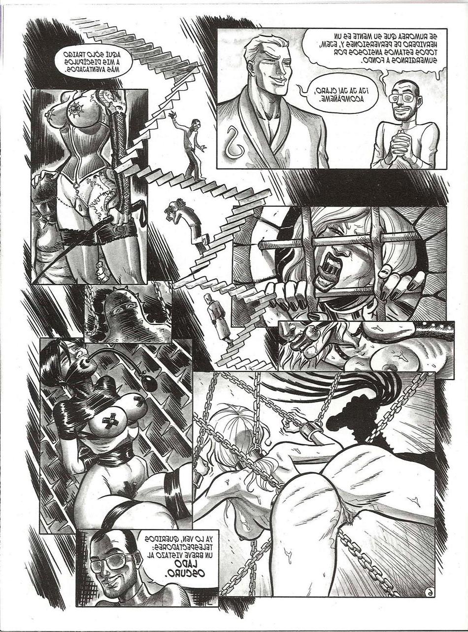 12P Comics with brutal bdsm sex actions in the cellar