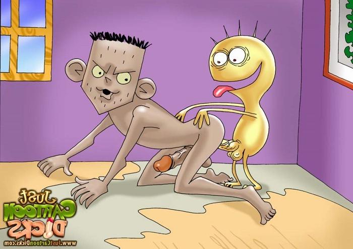 10P The Flintstones gone gay  Gay Fosters Home for Imaginary Frie