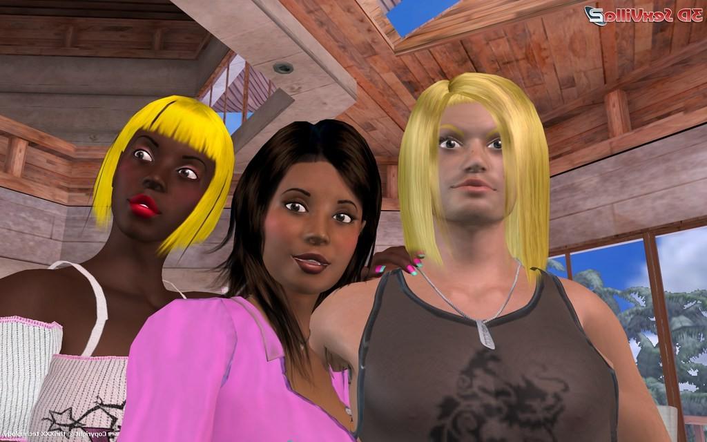 16P Animated black hoes for a white guy with a boner