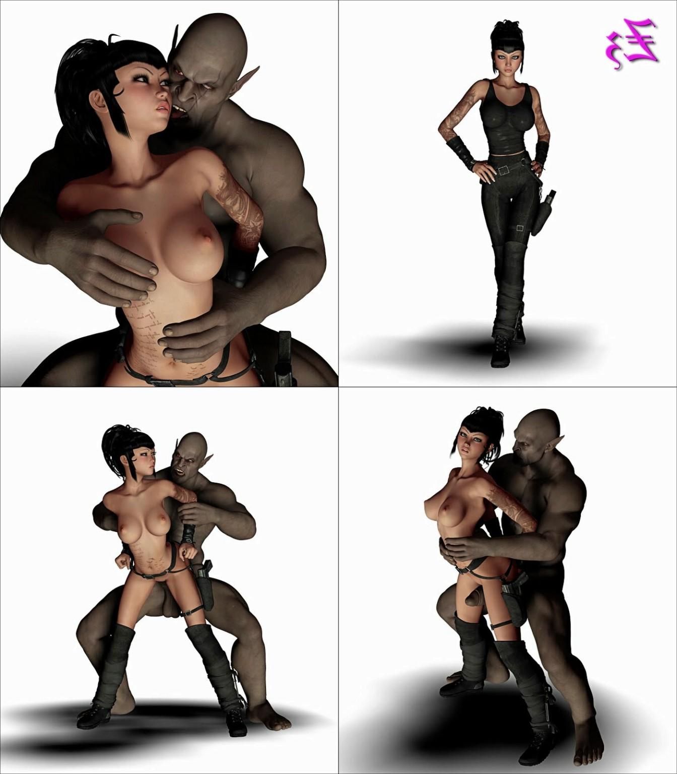 16P Lovely 3d girls fucked by different magic creatures
