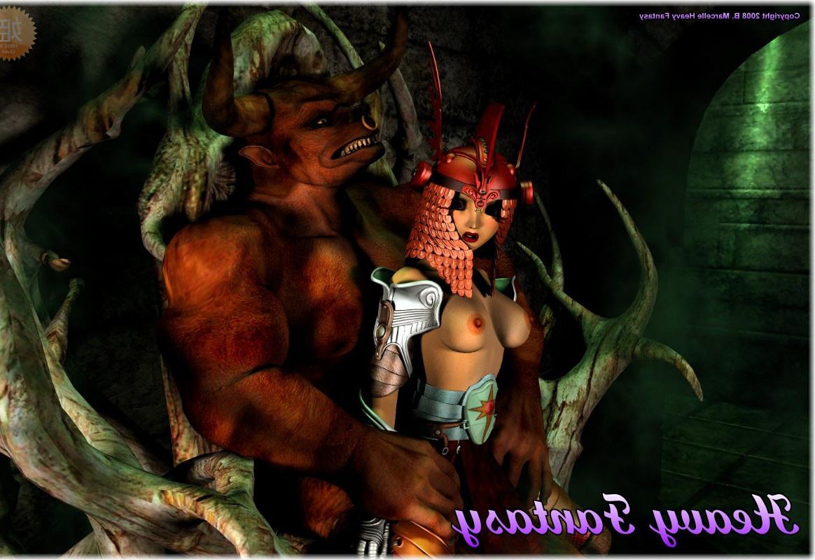 16P Lovely 3d girls fucked by different magic creatures