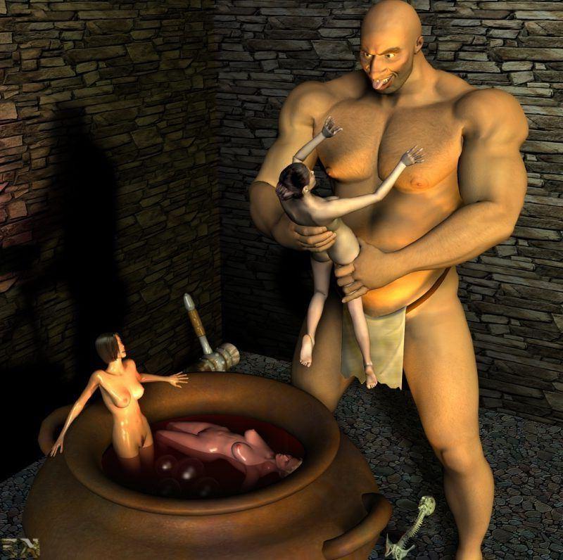 16P Lovely 3d girls fucked by different magic creatures