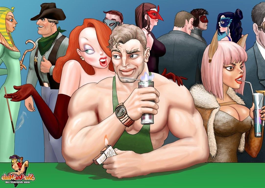 10P Hot shemale cartoon