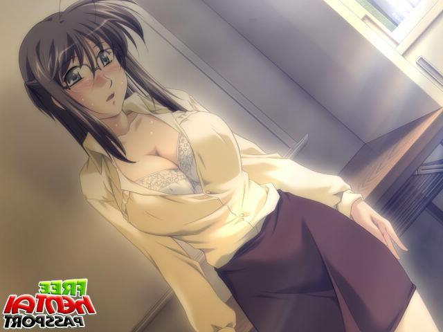15P Hentai girl with large tits getting banged and plastered with hot sperm
