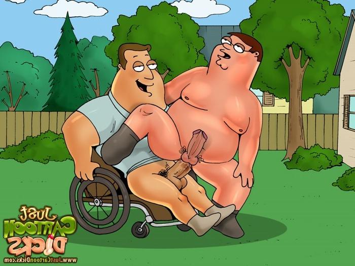 9P Family Guy gay porn Fantastic Four cocks