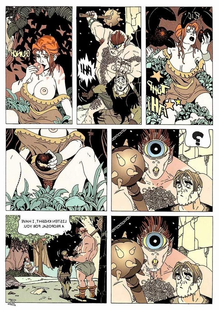 12P Anime comics about hy the knights disappeared