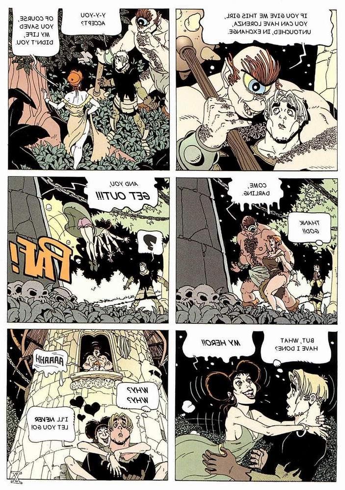 12P Anime comics about hy the knights disappeared