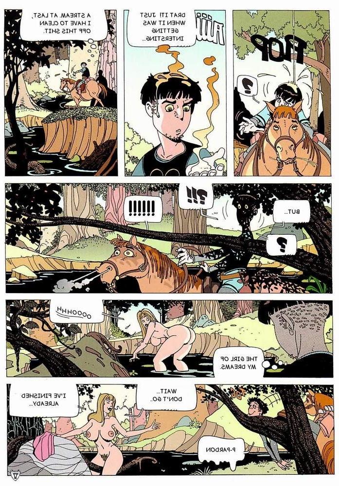 12P Anime comics about hy the knights disappeared