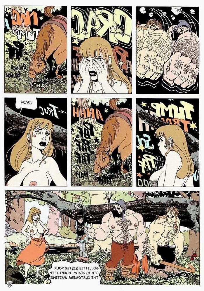 12P Anime comics about hy the knights disappeared