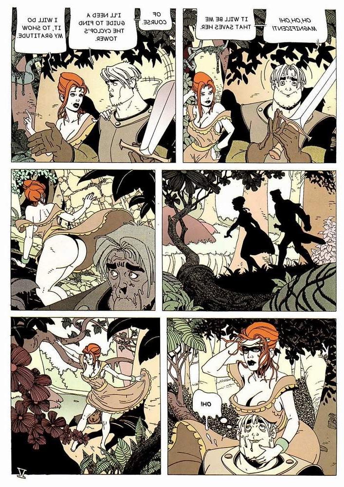 12P Anime comics about hy the knights disappeared