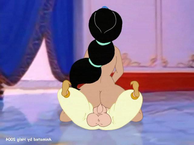 12P Princess Jasmine blowjobbing then getting attacked