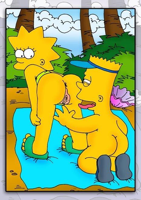 12P Handcuffed Alex gets penetrated by angry Bart Simpson