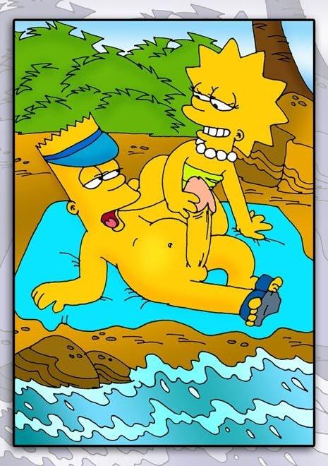 12P Handcuffed Alex gets penetrated by angry Bart Simpson