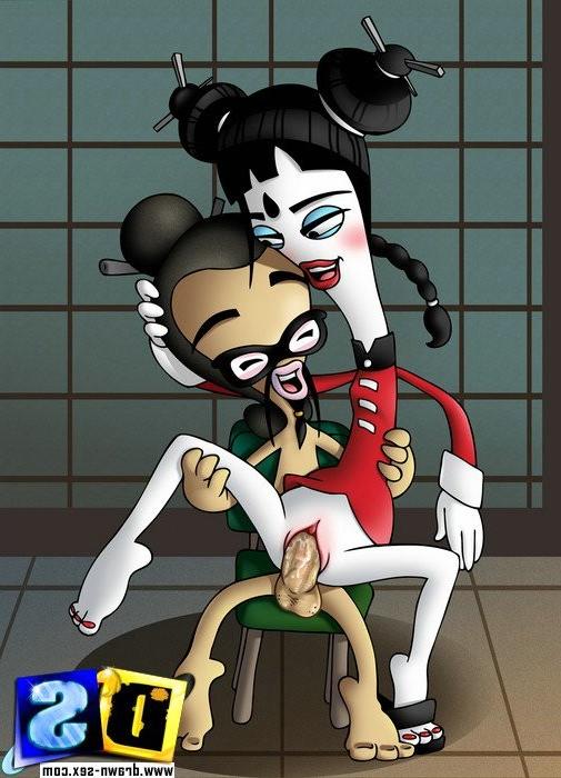 16P White and black cartoon chicks getting fucked in hardcore comics