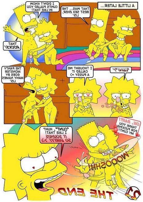 12P Lustful Lisa Simpson got abused and got ass filled