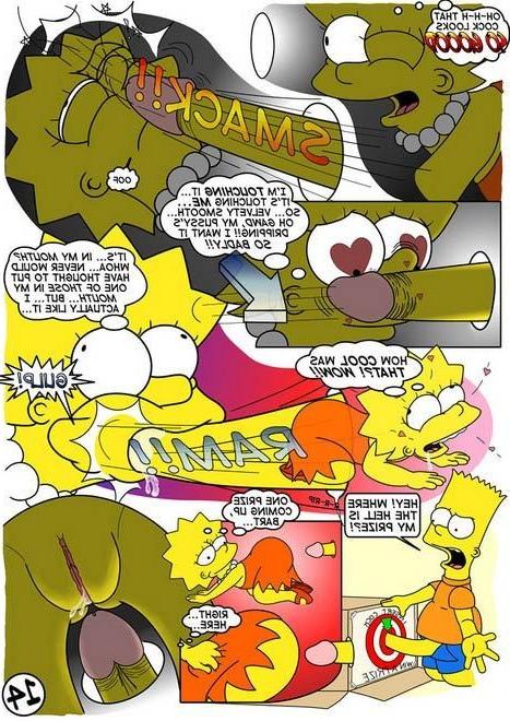 12P Lustful Lisa Simpson got abused and got ass filled
