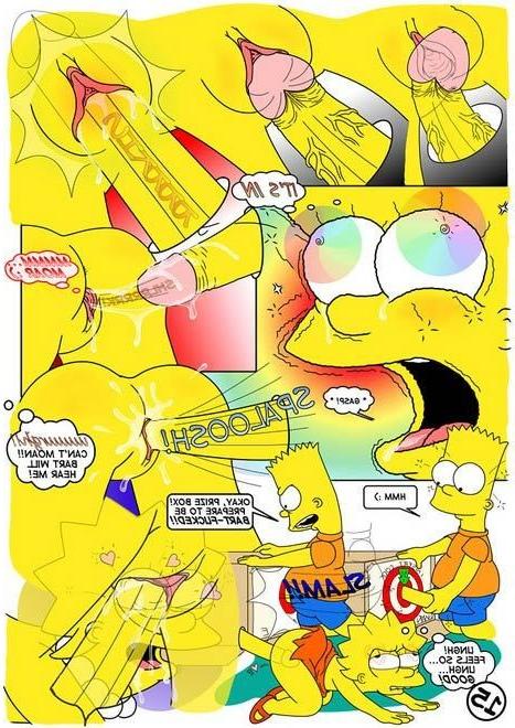 12P Lustful Lisa Simpson got abused and got ass filled