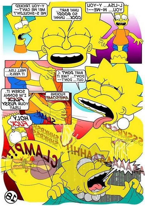 12P Lustful Lisa Simpson got abused and got ass filled