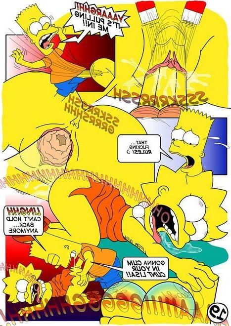 12P Lustful Lisa Simpson got abused and got ass filled