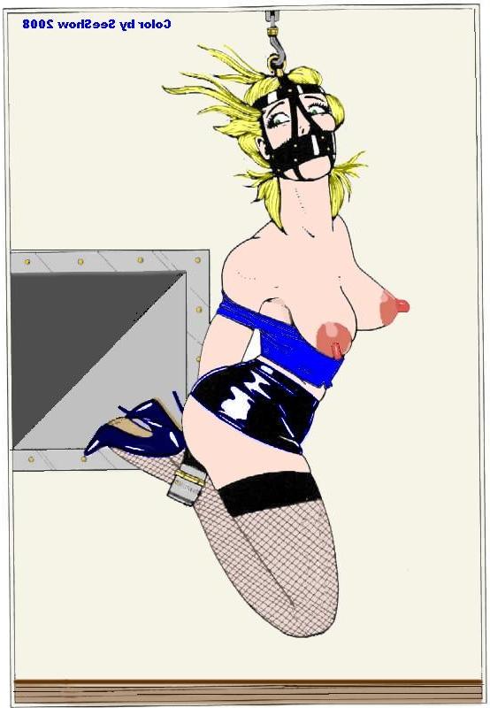13P huge breasts tied with rope very tight fetish