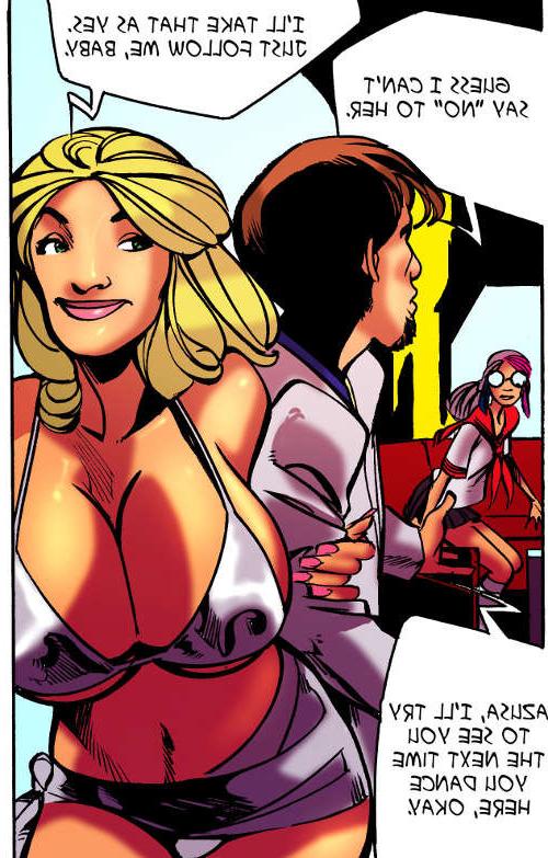 15P Bizarre Anime Stripper Giantess Comic for Growth Giantess Fetish