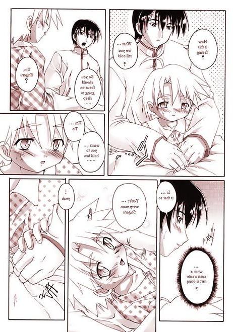 12P Hentai Floozy pleasures Ryo Bakura in the bed room