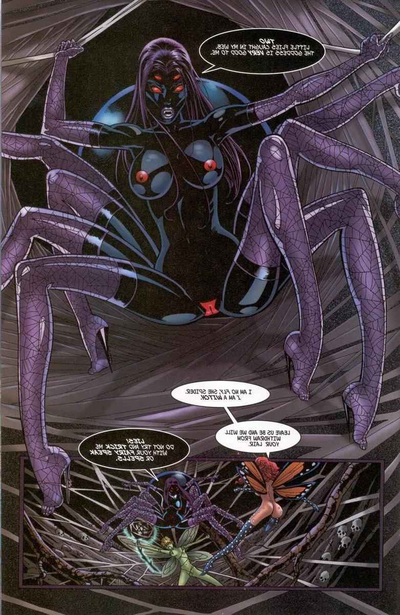 11P Anime comics of witch of black rose and her boyfriend