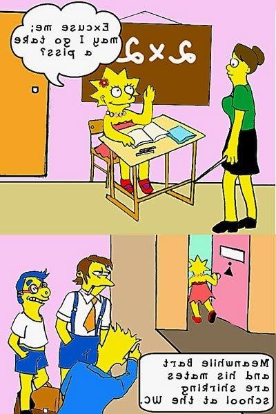12P Lisa Simpson getting forced to blow and penetrated